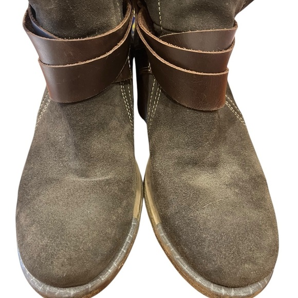 FLY LONDON‎ Brown Suede Lok Boots - Picture 2 of 9